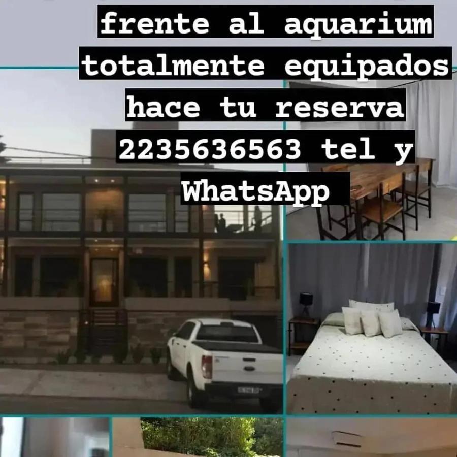 Апартаменты Departamentos Frente A La Playa Faro Vistas Del Sur Мар-дель-Плата Экстерьер фото